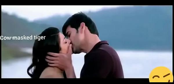  Kajal Agarwal Hot Kiss Compile